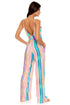 Luli Fama Heat Waves SPAGHETTI STRAP JUMPSUIT